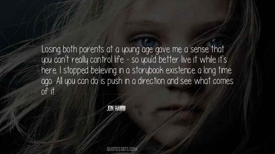 Quotes About Losing Both Parents #452266