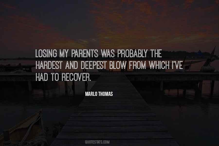 Quotes About Losing Both Parents #964422