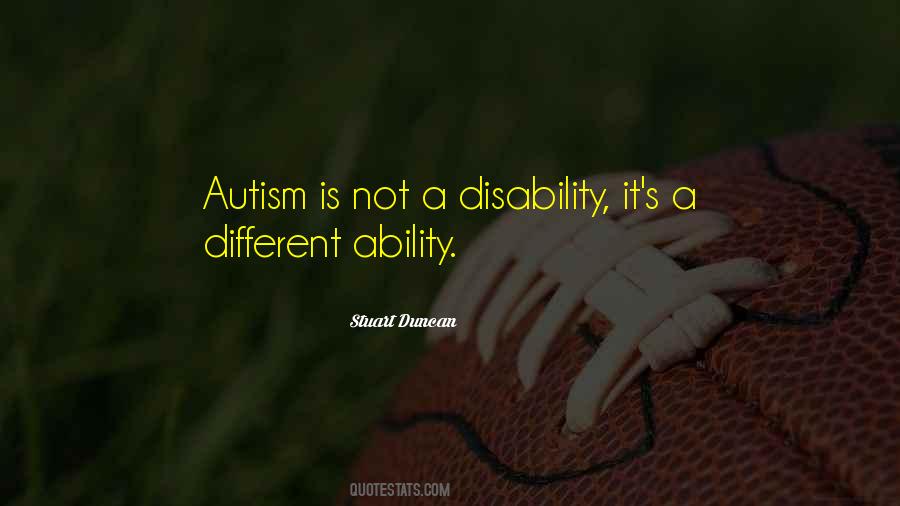 Autism's Quotes #140174