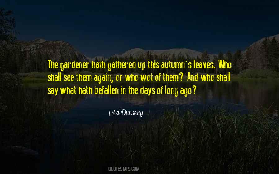 Autumn's Quotes #409605