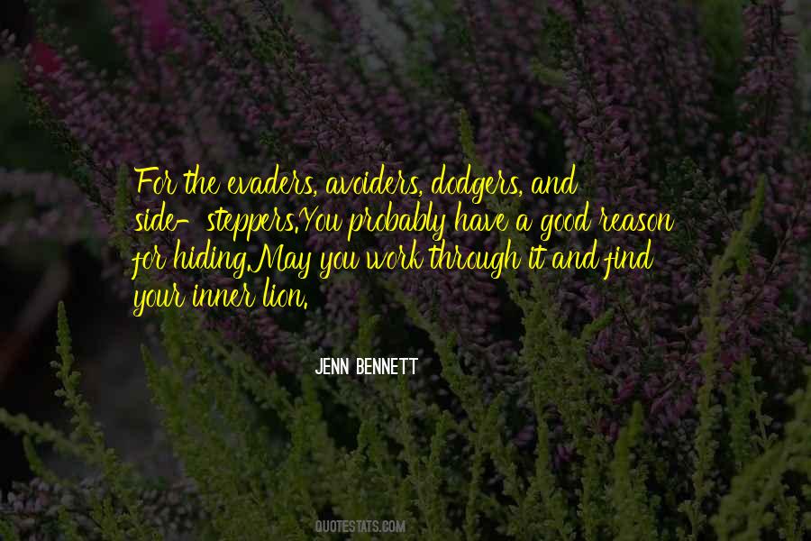Avoiders Quotes #821377