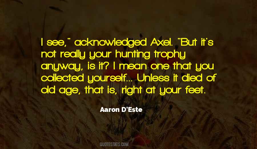 Axel's Quotes #86409