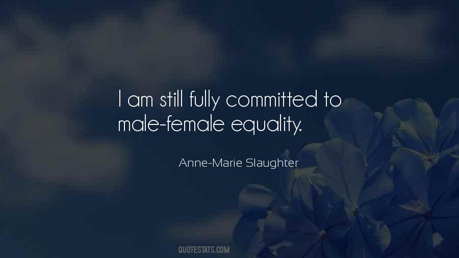Quotes About Female Equality #605665