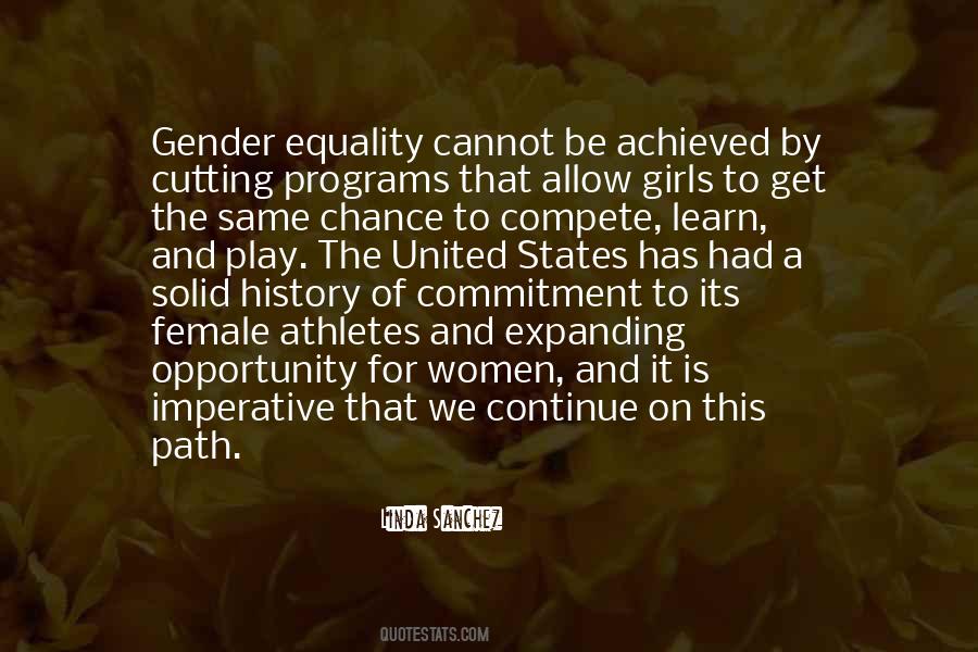 Quotes About Female Equality #778347