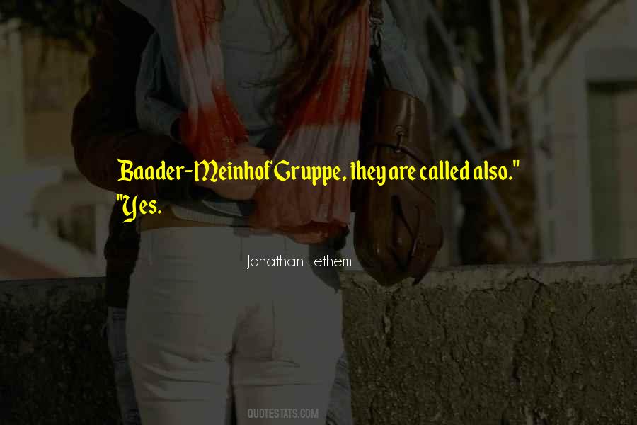 Baader Quotes #647210