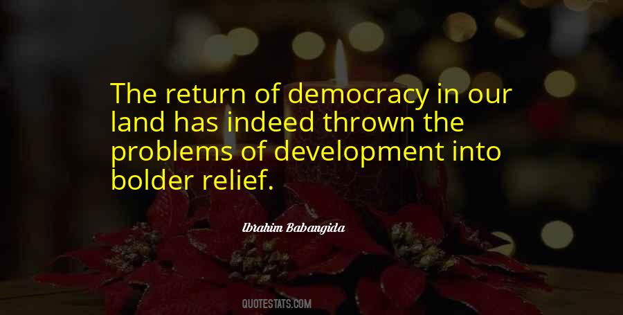 Babangida Quotes #1853953