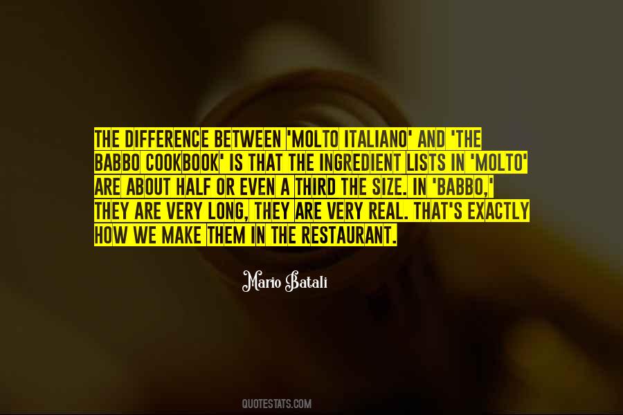 Babbo Quotes #923174