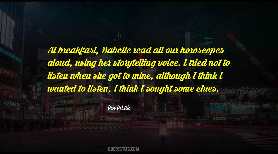 Babette's Quotes #1655770