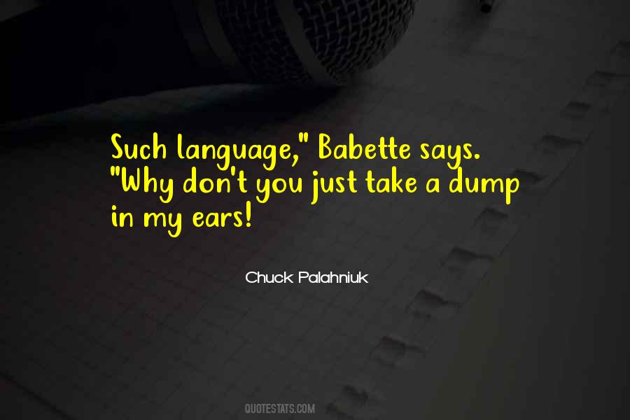 Babette's Quotes #671132