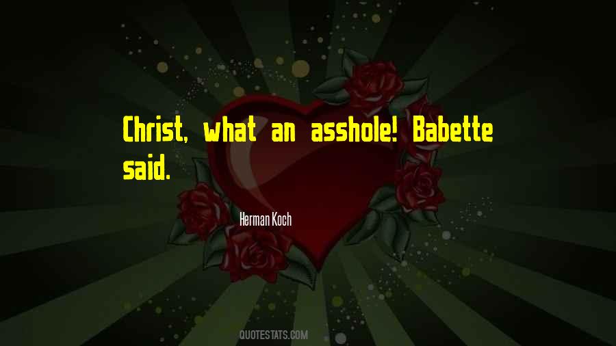 Babette's Quotes #799070