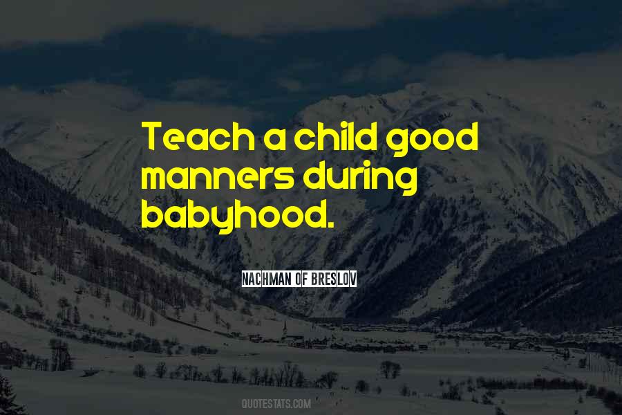 Babyhood Quotes #146398