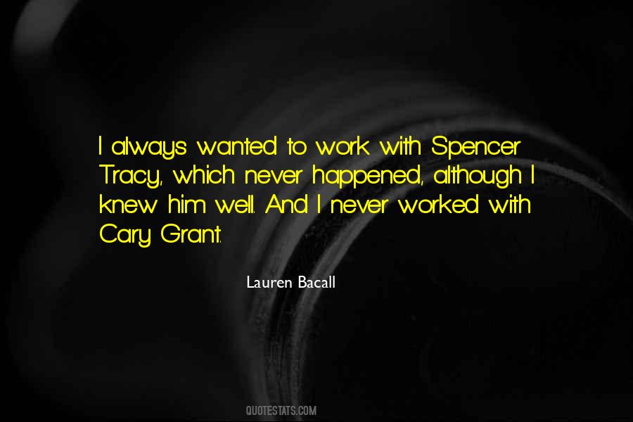 Bacall's Quotes #1051013
