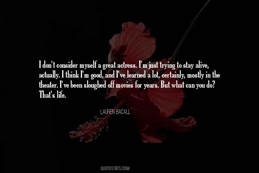 Bacall's Quotes #1228198