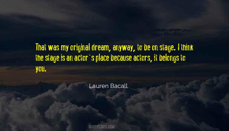 Bacall's Quotes #1561313