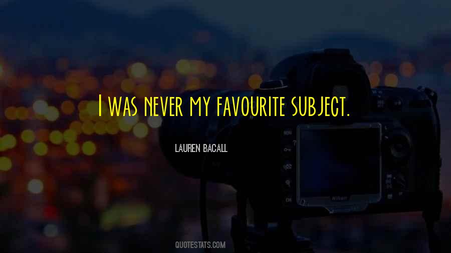 Bacall's Quotes #18491