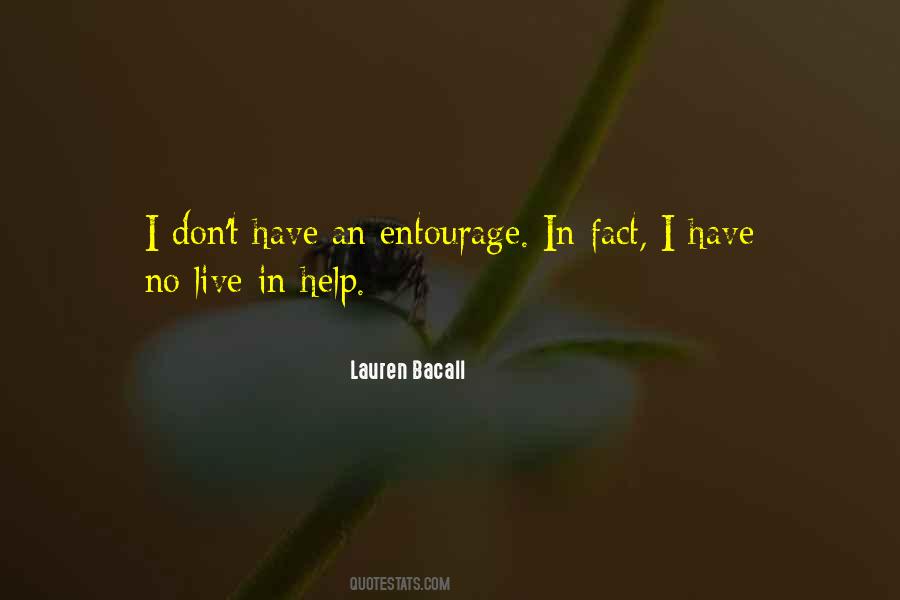 Bacall's Quotes #688243
