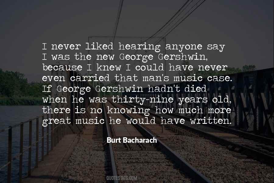 Bacharach Quotes #1545352