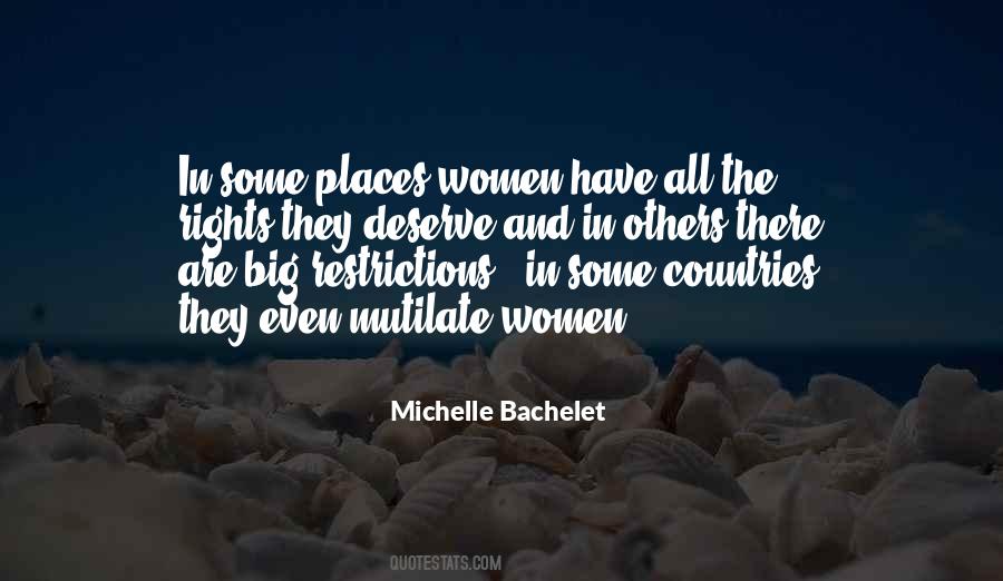 Bachelet Quotes #189109