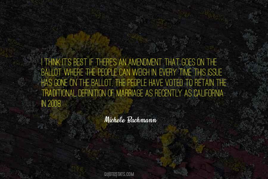 Bachmann's Quotes #1157059