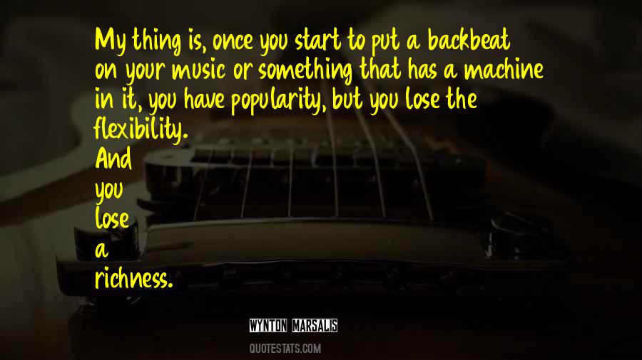 Backbeat Quotes #616220