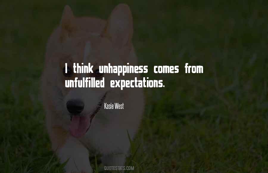 Quotes About Unfulfilled Expectations #172297