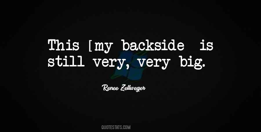 Backside Quotes #1455862