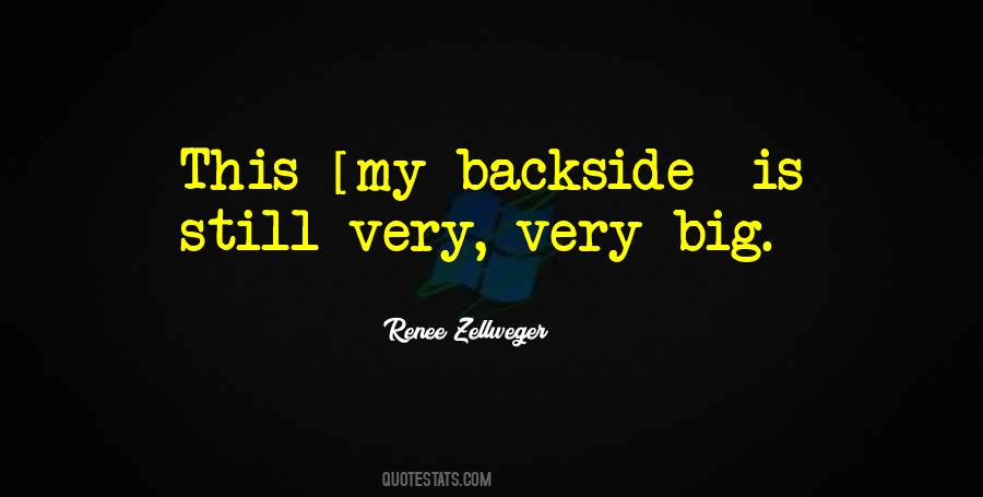 Backside's Quotes #1455862