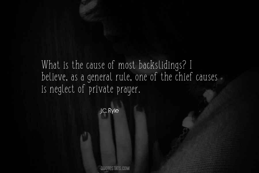 Backslidings Quotes #1213912