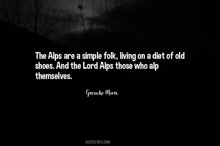 Quotes About The Alps #1723959