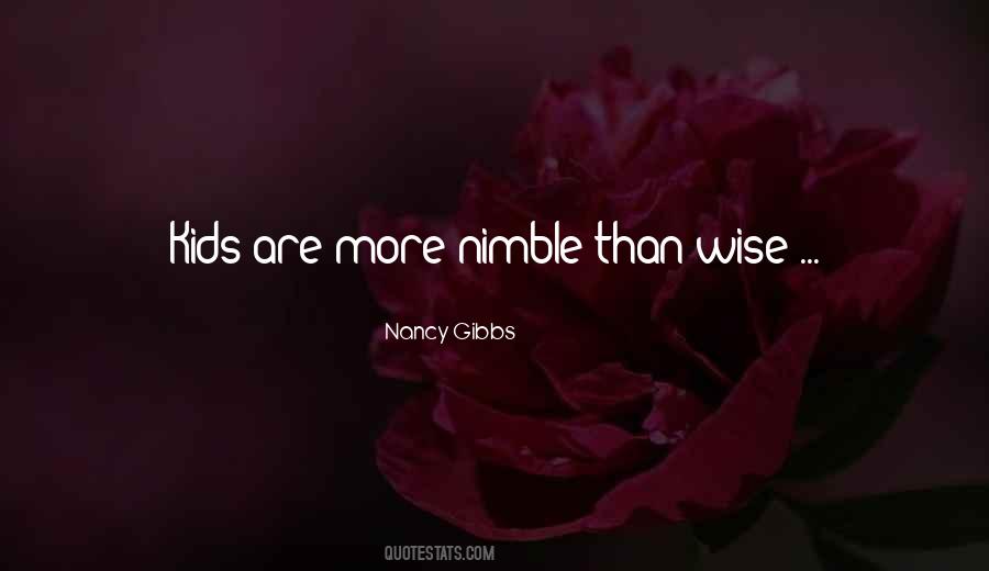 Quotes About Nimble #928947