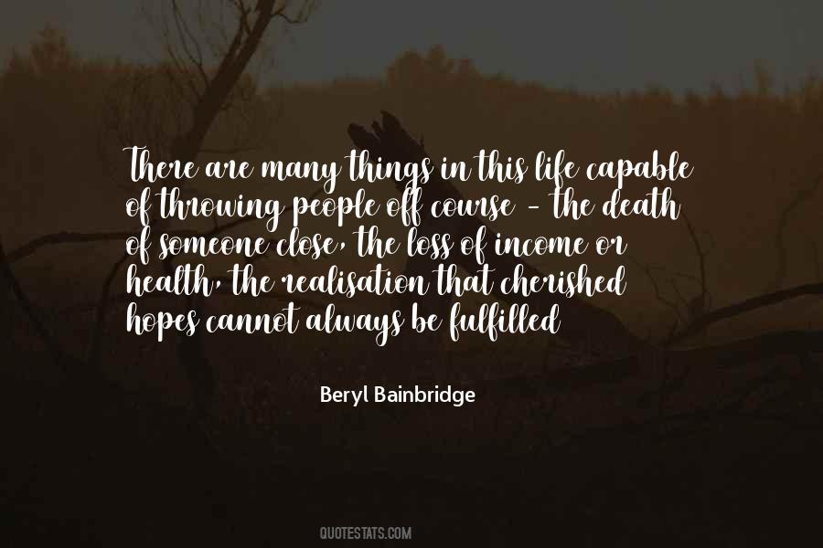 Bainbridge Quotes #855249