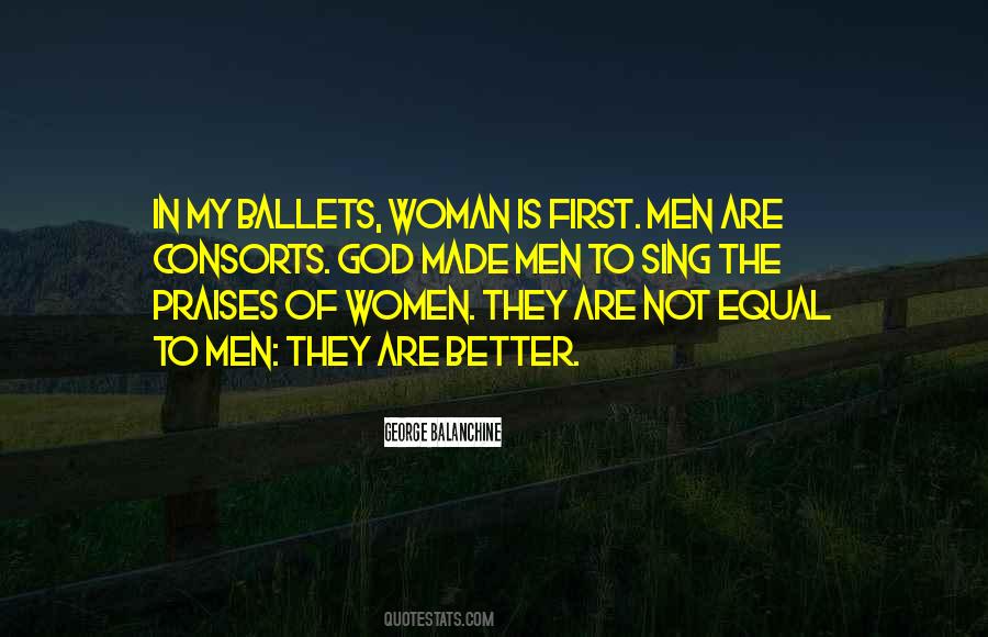 Balanchine's Quotes #1126444