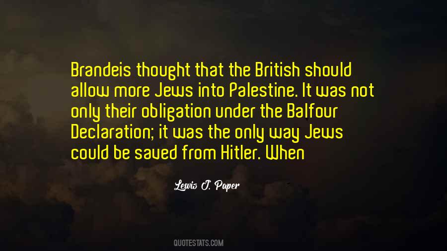 Balfour's Quotes #615653