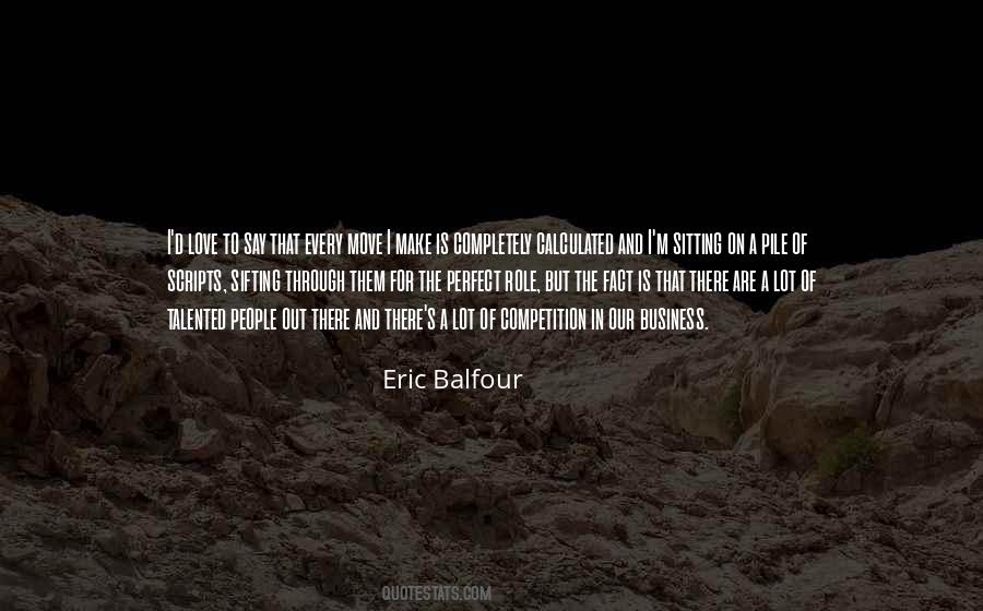 Balfour's Quotes #813780