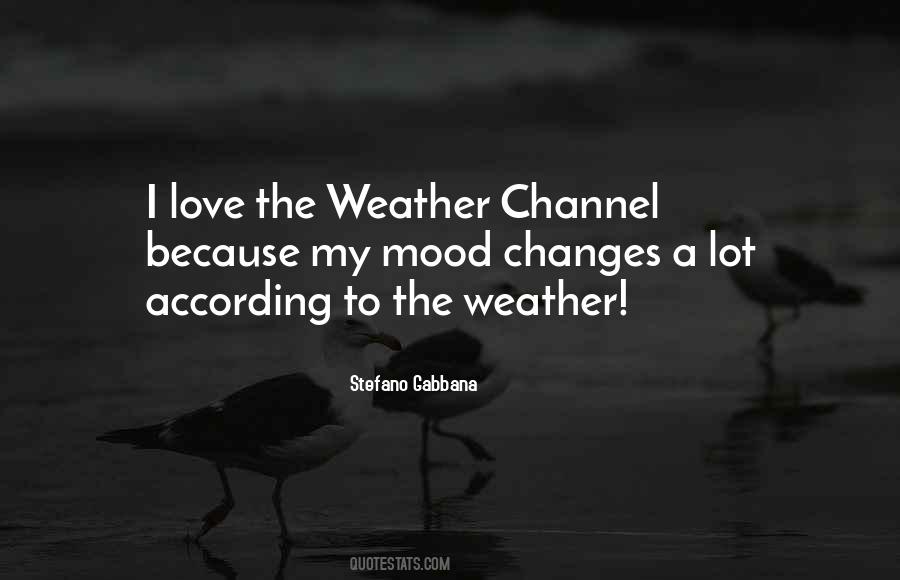 Quotes About Mood And Weather #117540