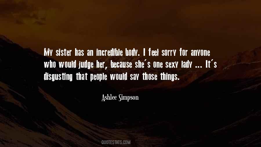 Quotes About Sorry People #200763