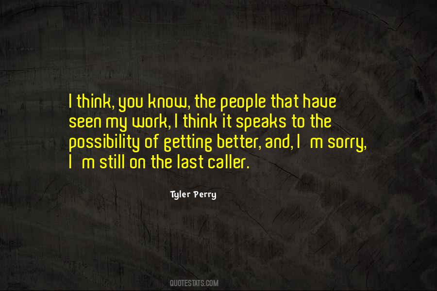 Quotes About Sorry People #227384