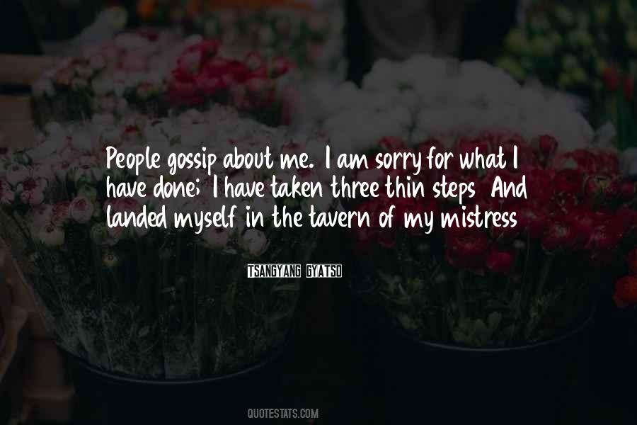 Quotes About Sorry People #294805