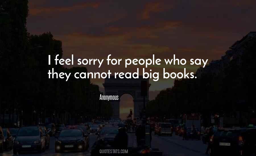 Quotes About Sorry People #44979