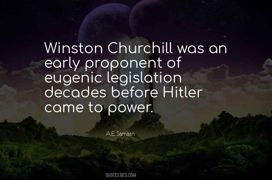 Quotes About Churchill #1039217