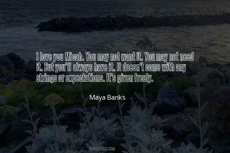 Banks's Quotes #312996