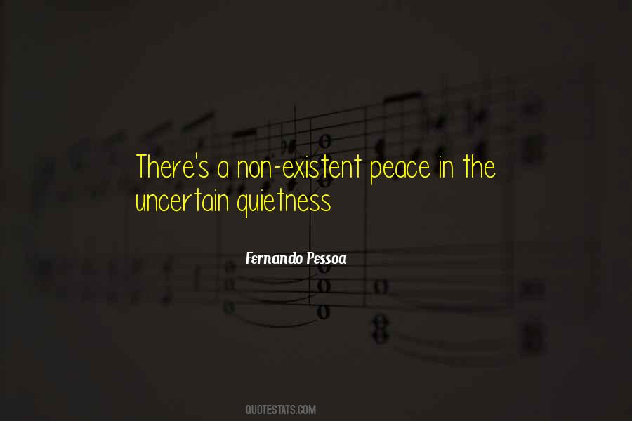 Quotes About Peace And Quietness #1637395