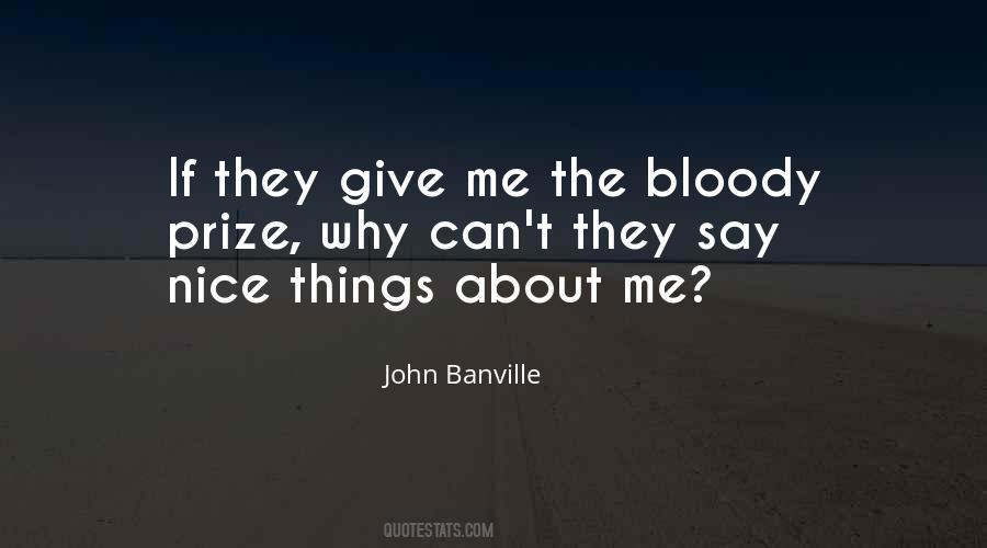 Banville Quotes #32078