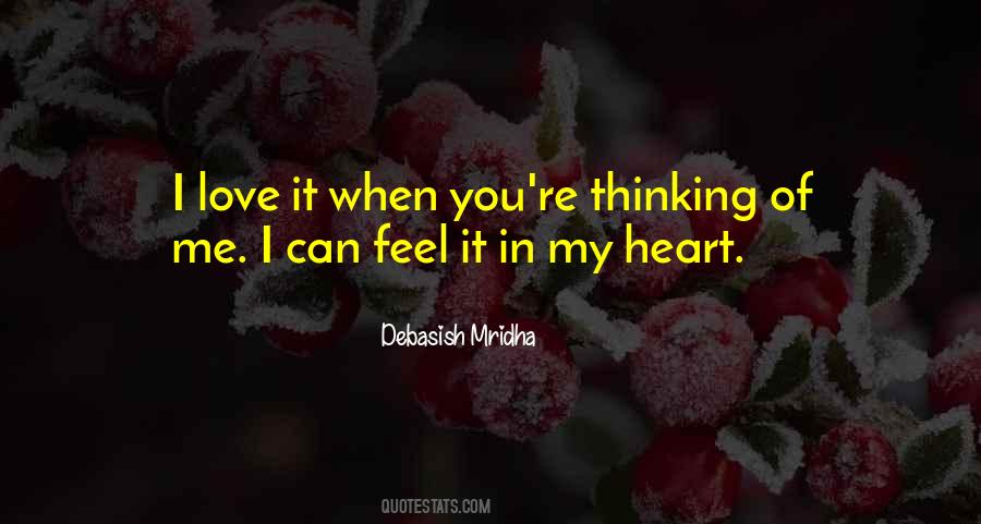 Quotes About Thinking Of Me #559712