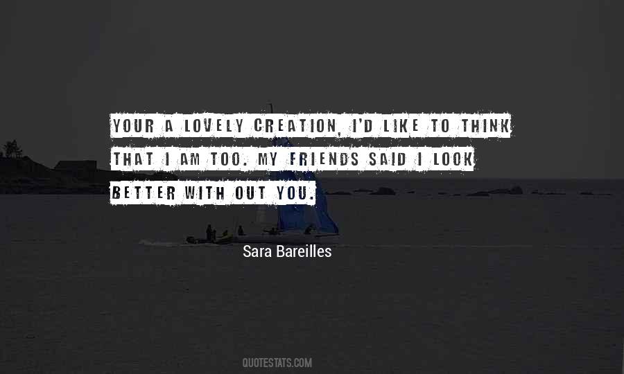 Bareilles Quotes #318115