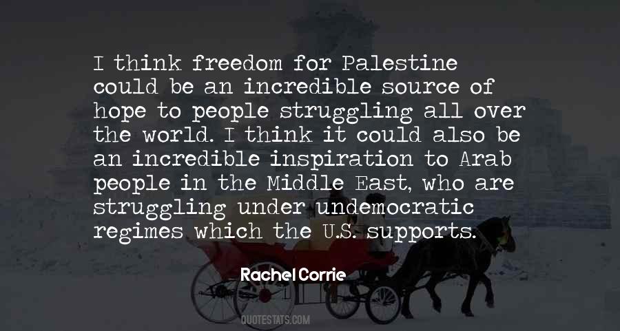 Quotes About Freedom For Palestine #1126795