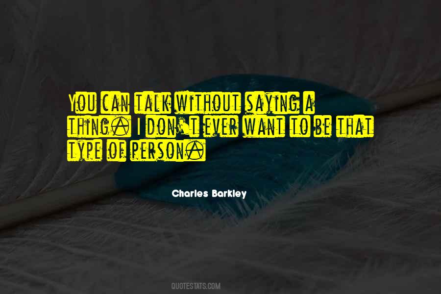 Barkley's Quotes #21395