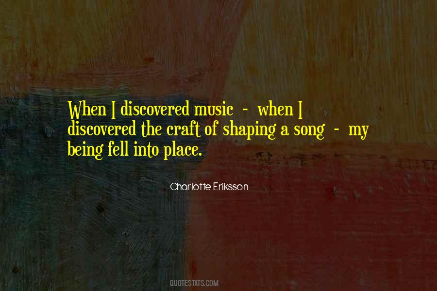 Quotes About Music From Singers #474514