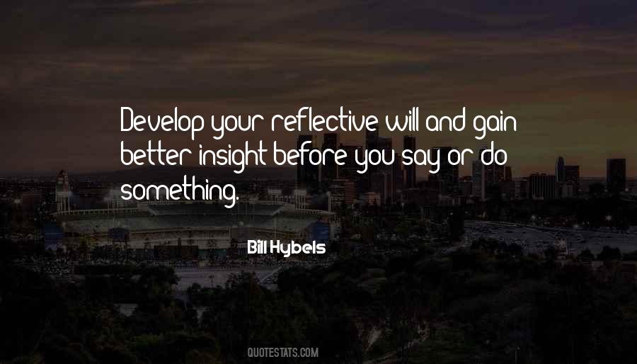 Quotes About Reflective #1805777