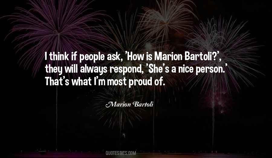 Bartoli Quotes #616170